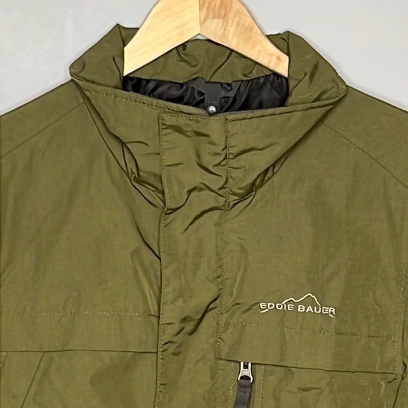 EDDIE BAUER GREEN PERFORMANCE LIGHTWEIGHT JACKET SMALL - Picture 5 of 7
